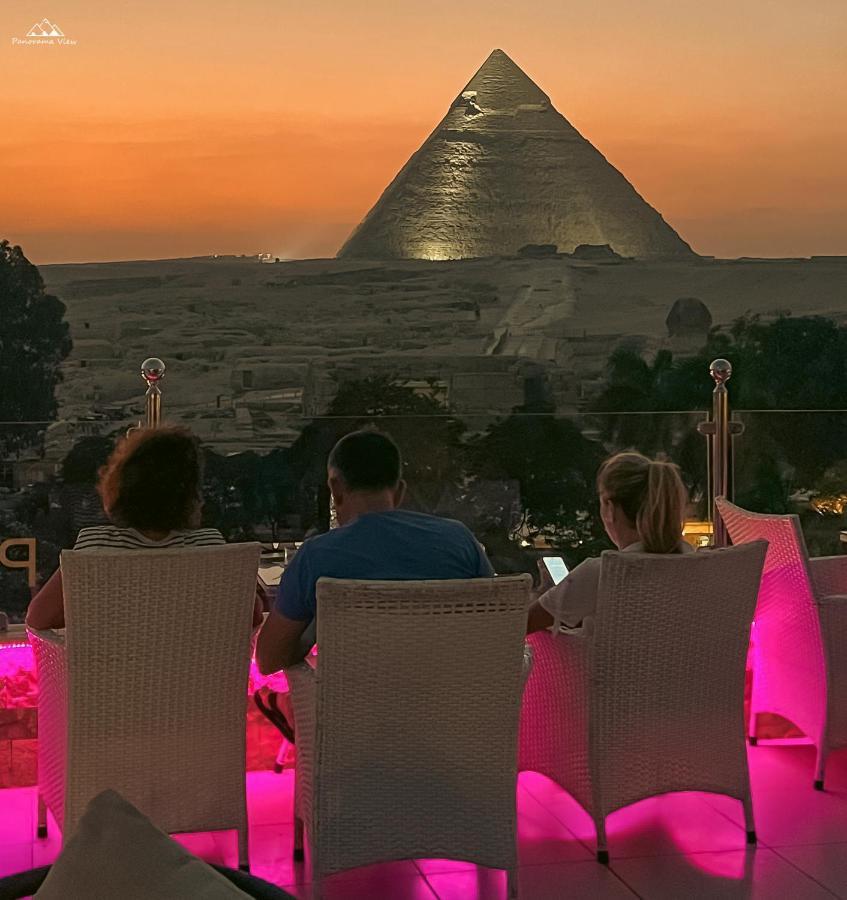Panorama View Pyramids Otel Kafret el-Gabal Dış mekan fotoğraf