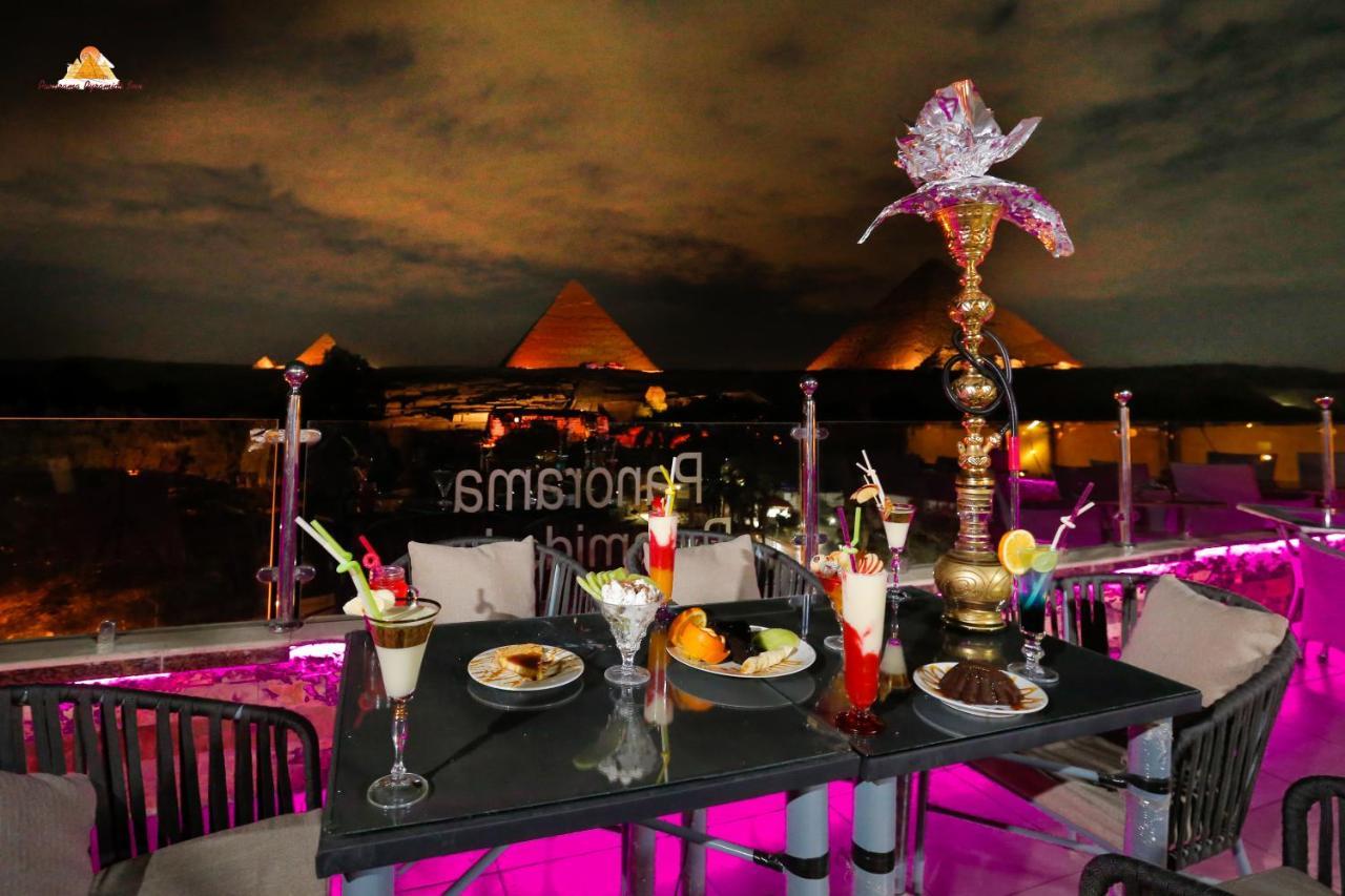 Panorama View Pyramids Otel Kafret el-Gabal Dış mekan fotoğraf