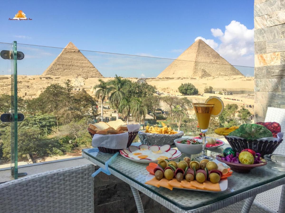 Panorama View Pyramids Otel Kafret el-Gabal Dış mekan fotoğraf